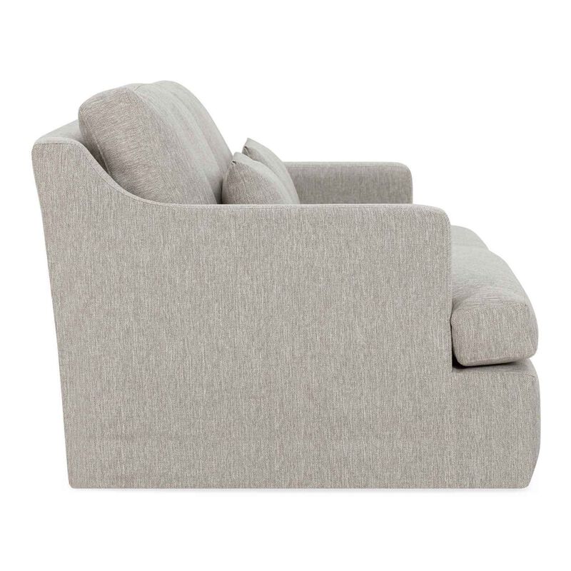 The Rhys 3-Seater Sofa Slipcover - Woven Oyster image number 1